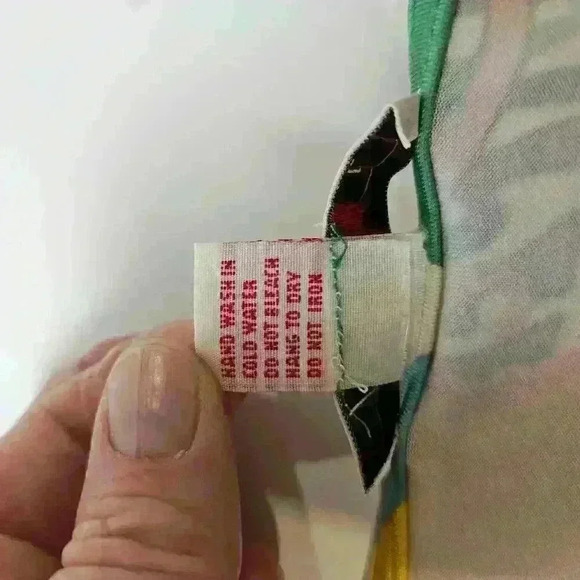 Isle West Coast Pop Art Experimental Women's Large Dress - Picture 7 of 9